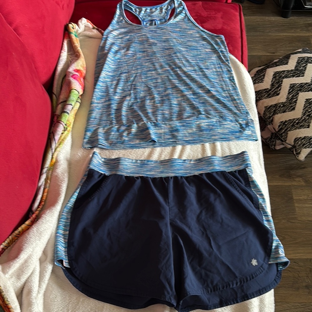 Tek Gear Blue Athletic Shorts